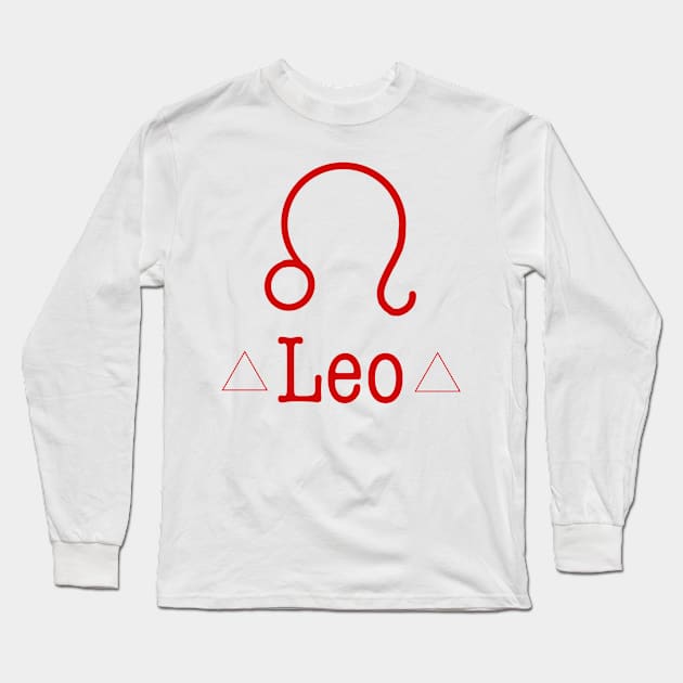 Leo symbol Long Sleeve T-Shirt by mia-alice85